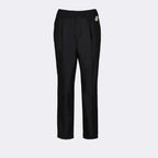 Pants Straight Pants Moncler Black Women