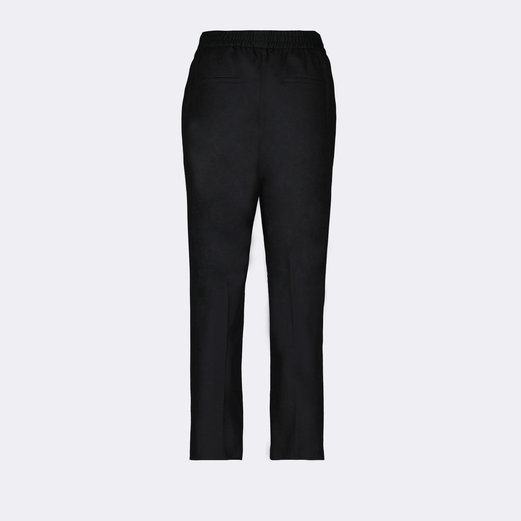 Pants Straight Pants Moncler Black Women