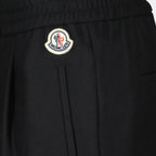 Pants Straight Pants Moncler Black Women