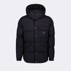 Manteaux Doudoune Loiret Moncler Bleu Homme