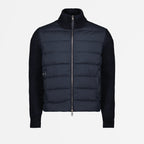 Jacken Veste bi-matière Moncler Blau Homme