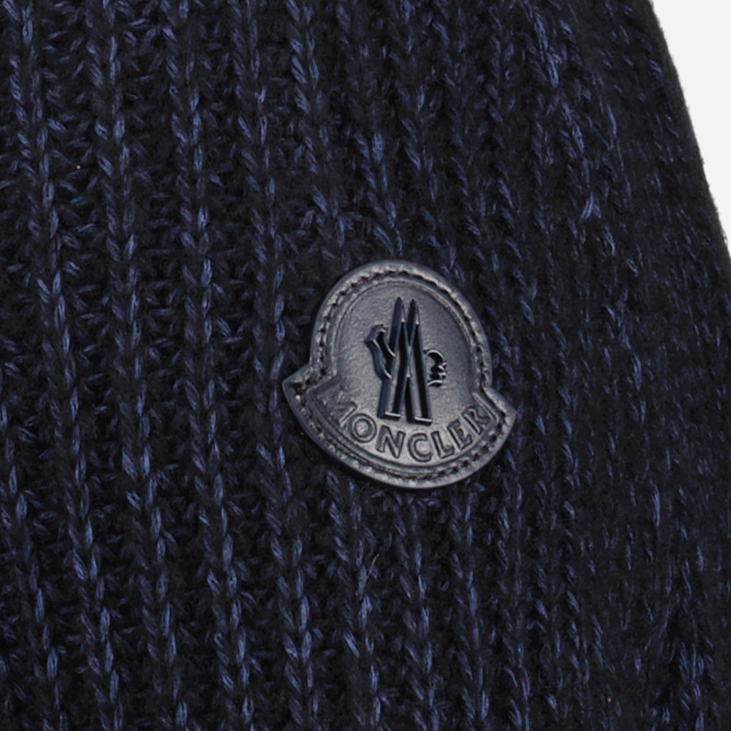 Jacken Veste bi-matière Moncler Blau Homme