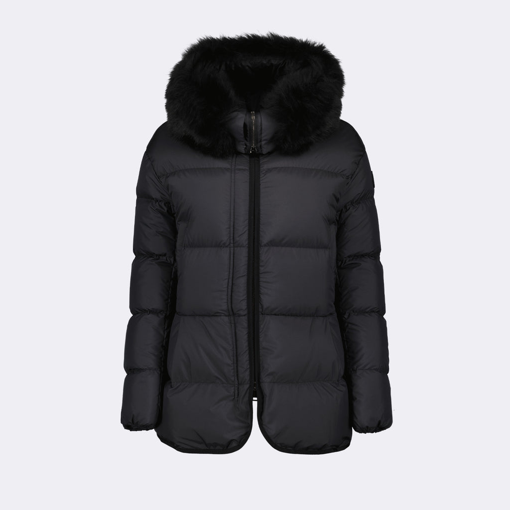 Manteaux Doudoune Locustelle Moncler Noir Femme