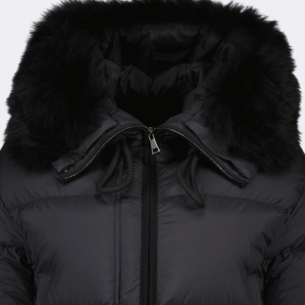 Manteaux Doudoune Locustelle Moncler Noir Femme