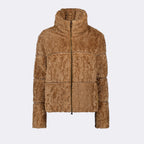 Manteaux Doudoune Segura Moncler Marron Femme