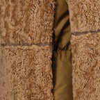 Manteaux Doudoune Segura Moncler Marron Femme