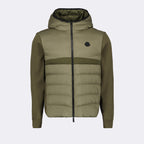 Jaquetas Veste bi-matière Moncler Cáqui Homme