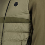 Jaquetas Veste bi-matière Moncler Cáqui Homme