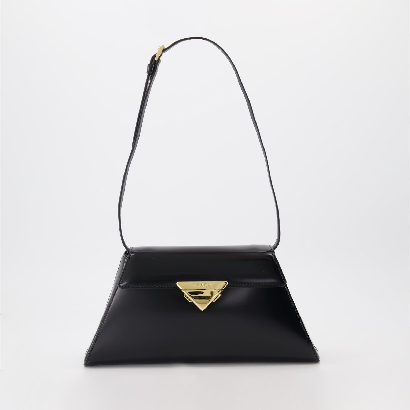 Borse a mano e a spalla Sac à main en cuir Prada Nero Femme