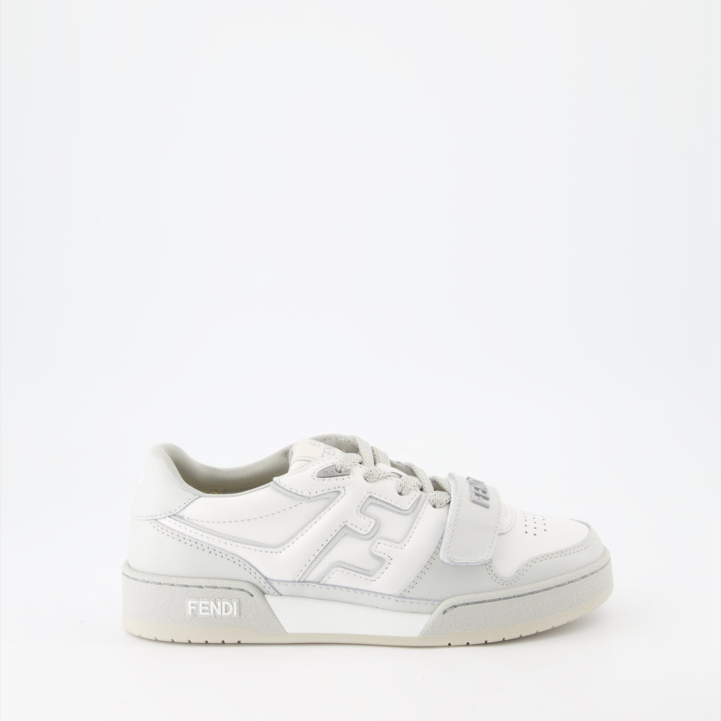 Baskets Baskets Fendi Match Fendi Gris Femme