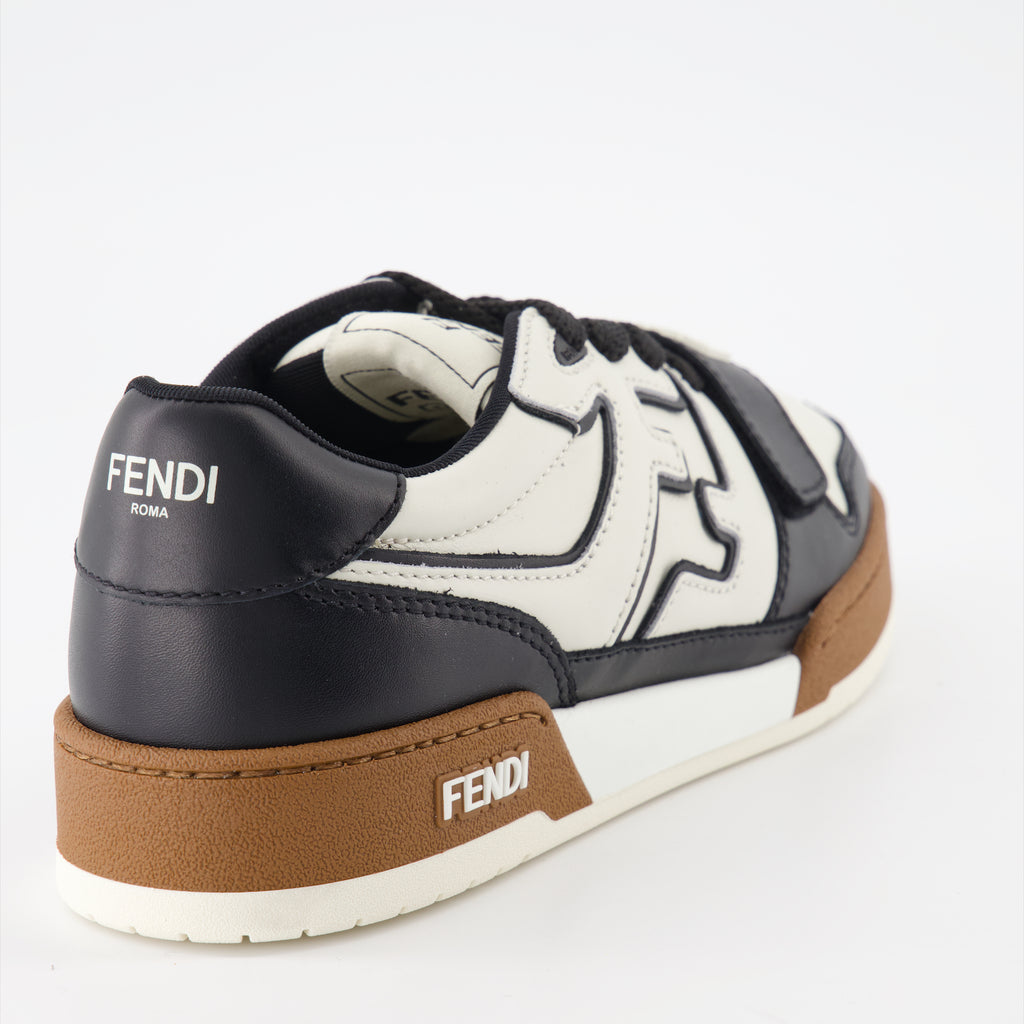 Baskets Baskets Fendi Match Fendi Noir Femme