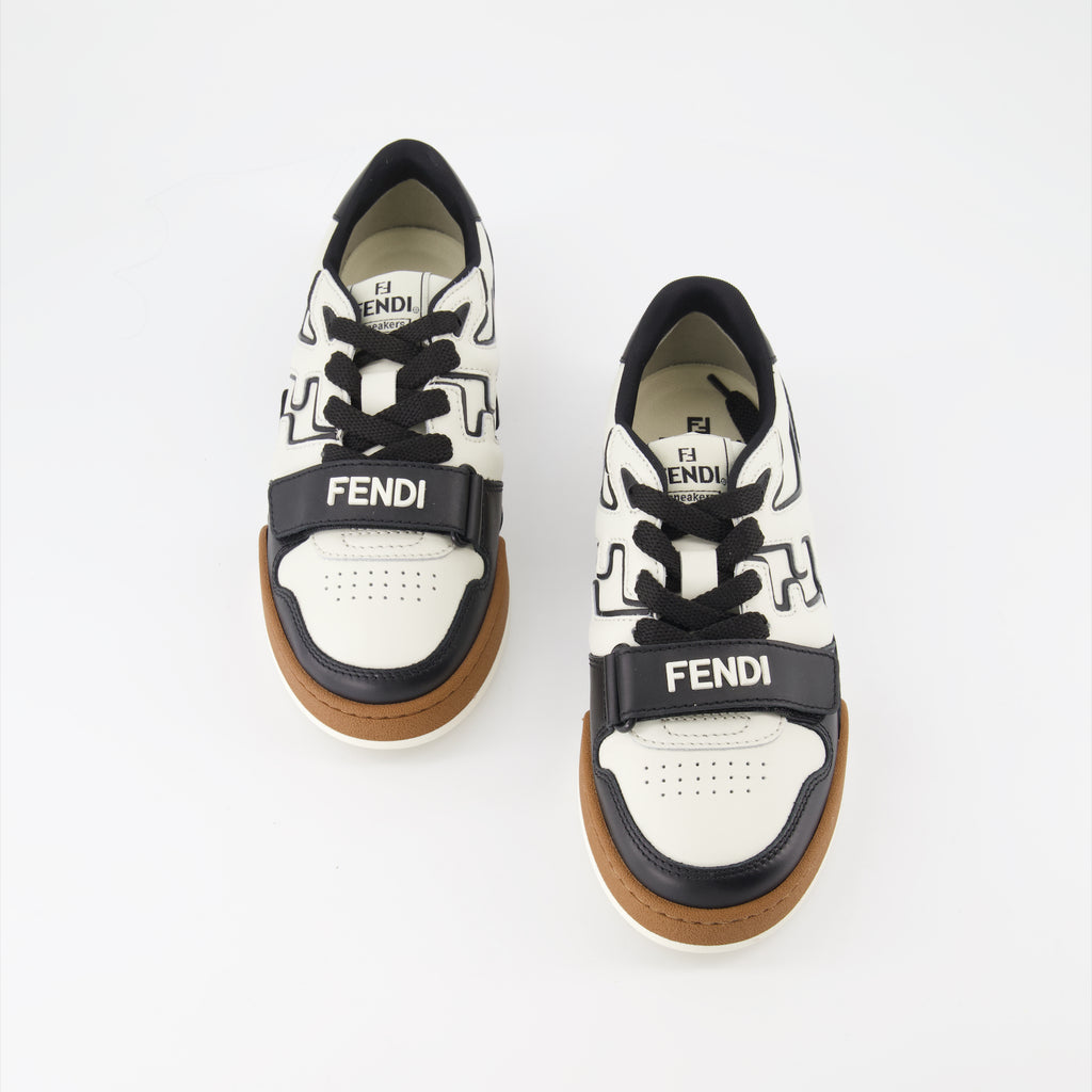 Baskets Baskets Fendi Match Fendi Noir Femme