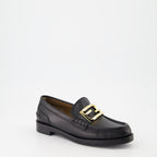 Mocassins Mocassins Baguette Fendi Noir Femme