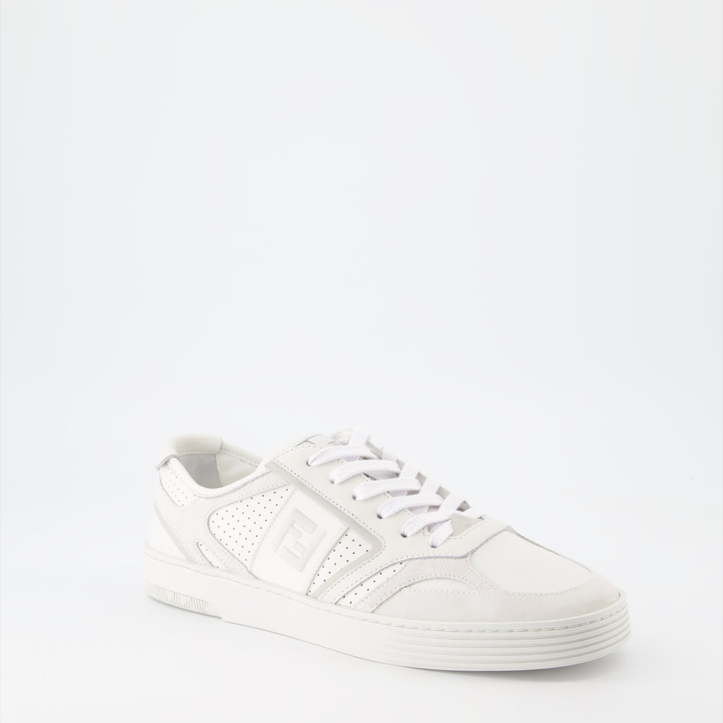 Baskets Baskets Fendi Step Fendi Blanc Homme