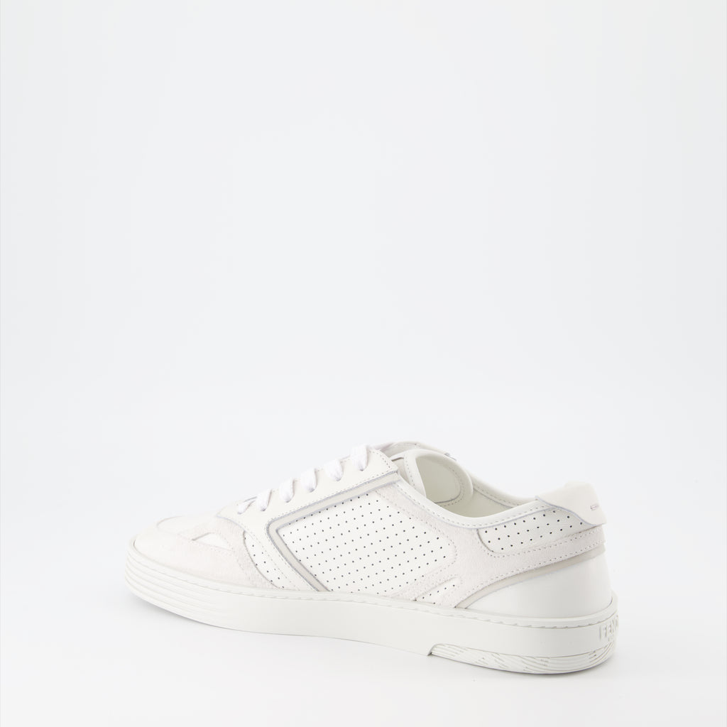 Baskets Baskets Fendi Step Fendi Blanc Homme