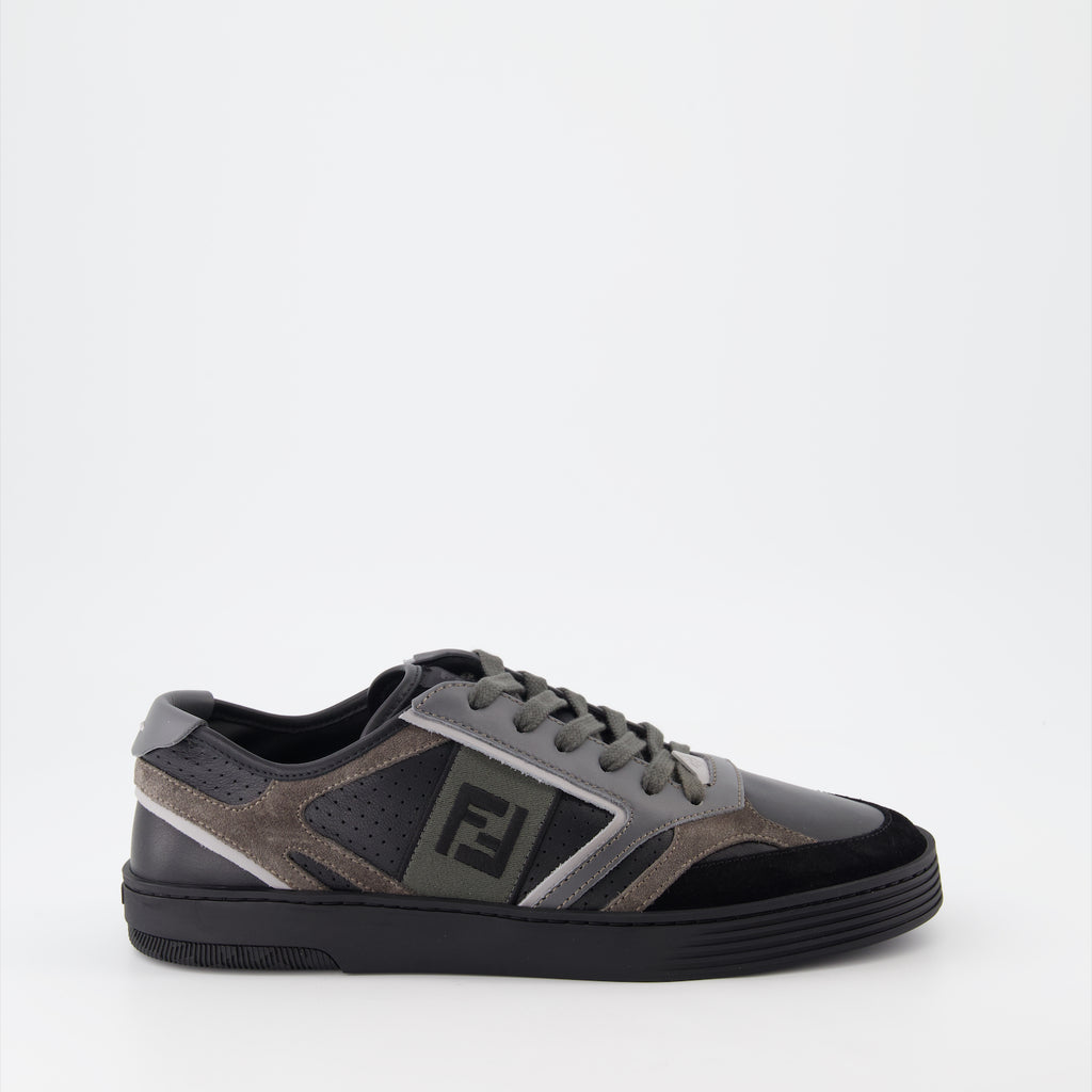Baskets Baskets Fendi Step Fendi Noir Homme