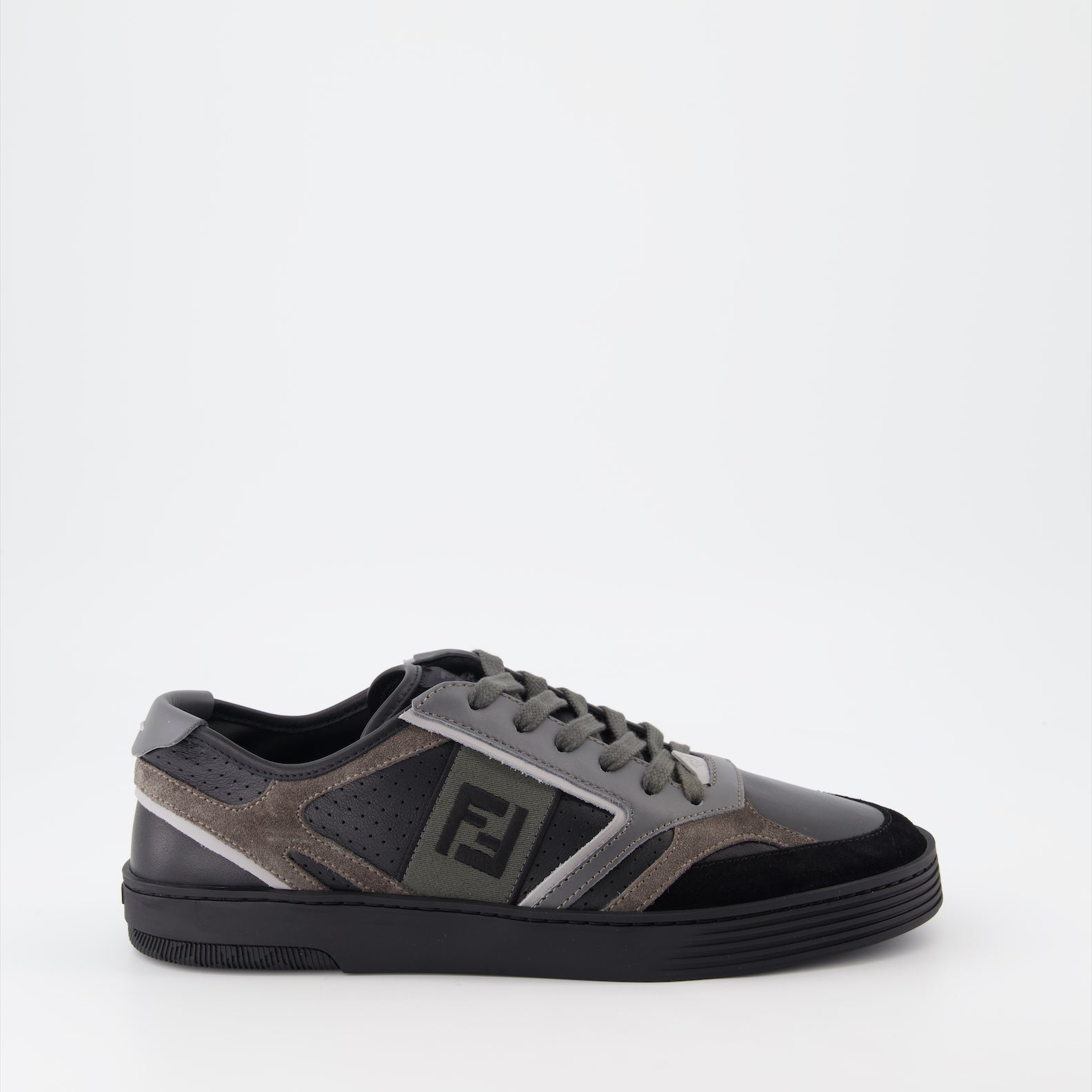 Baskets Baskets Fendi Step Fendi Noir Homme