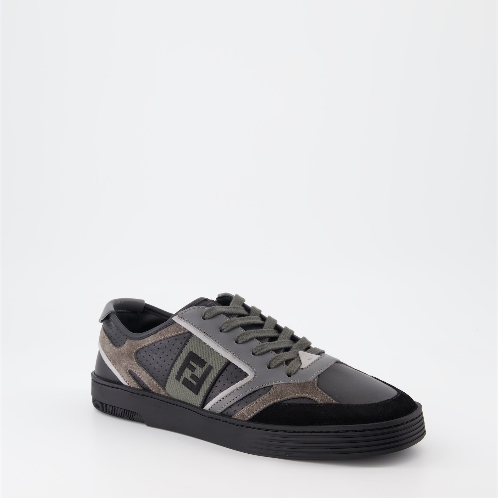 Baskets Baskets Fendi Step Fendi Noir Homme
