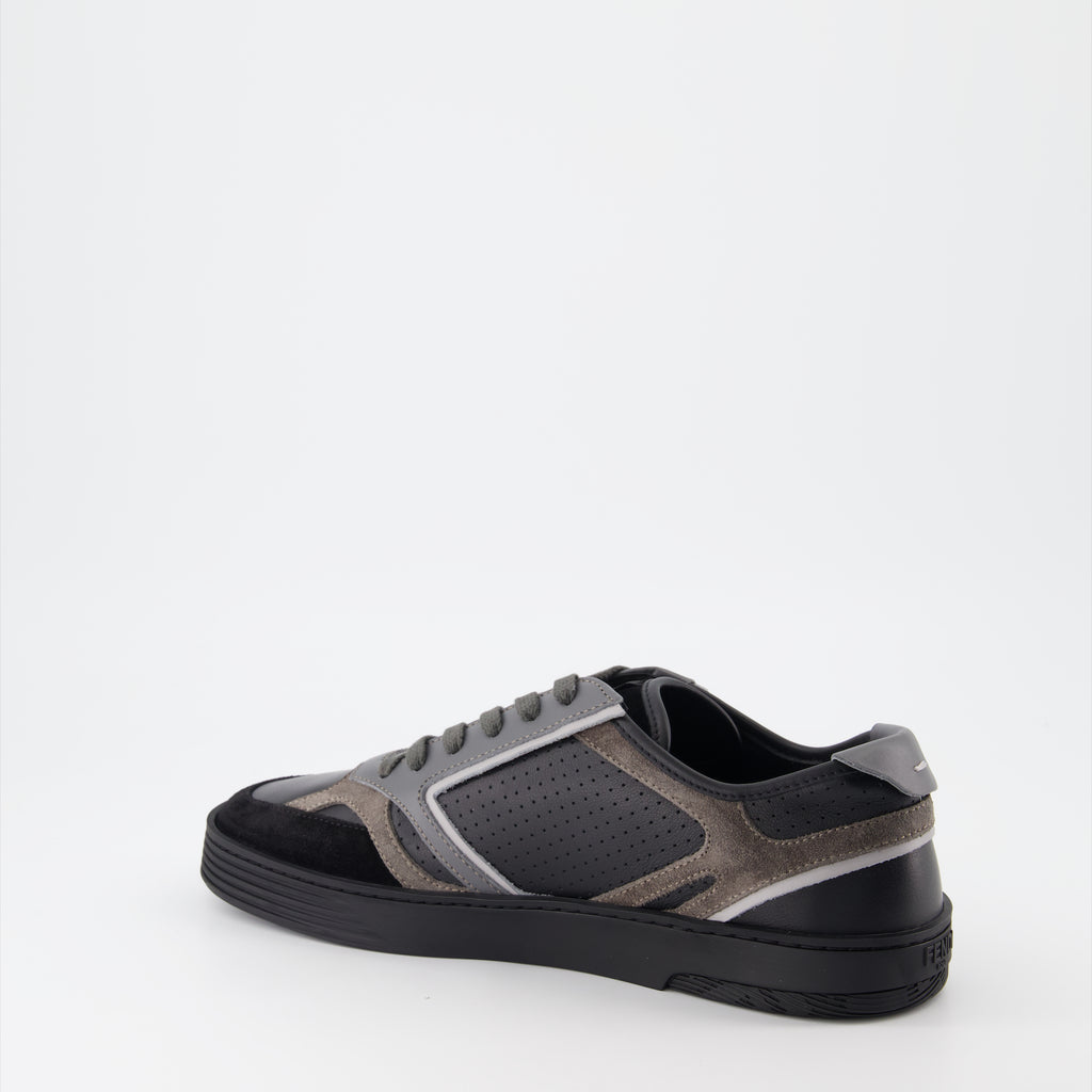 Baskets Baskets Fendi Step Fendi Noir Homme