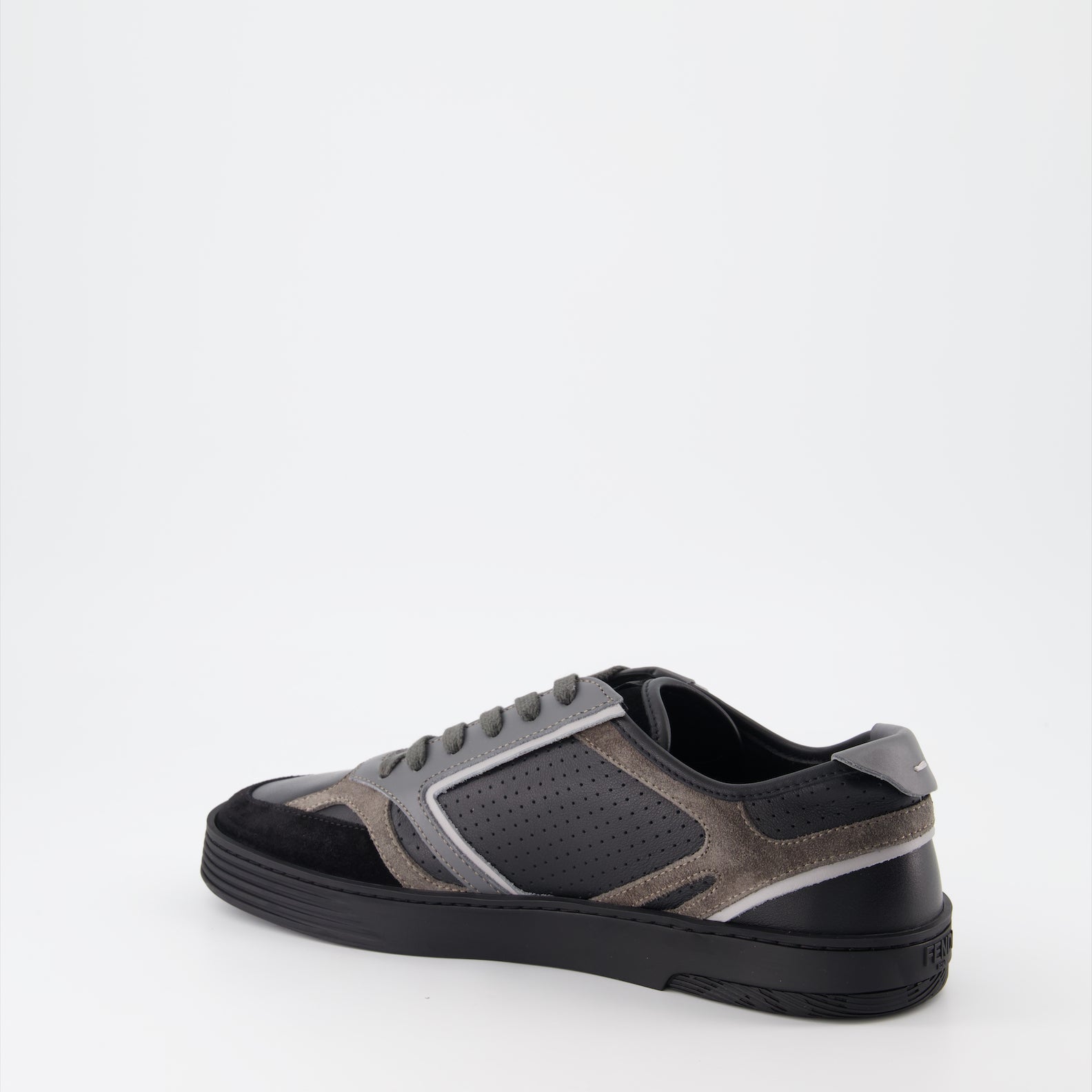 Baskets Baskets Fendi Step Fendi Noir Homme