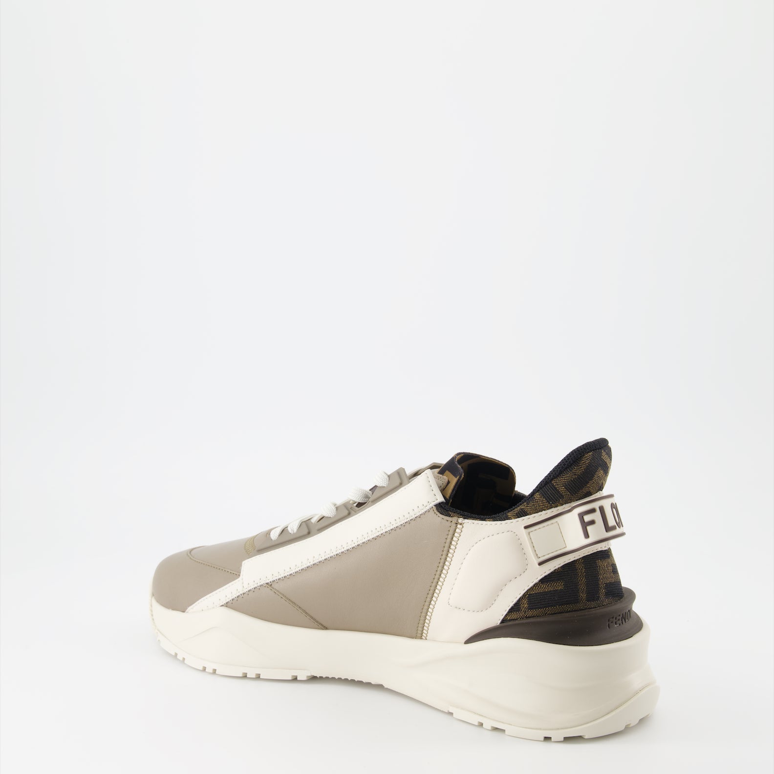 Baskets Baskets Fendi Flow Fendi Beige Homme
