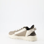Baskets Baskets Fendi Flow Fendi Beige Femme