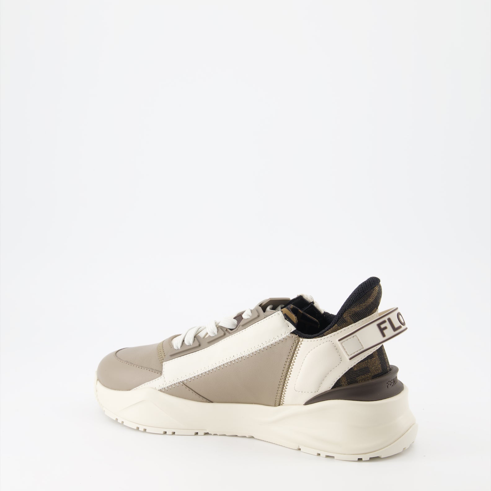 Baskets Baskets Fendi Flow Fendi Beige Femme
