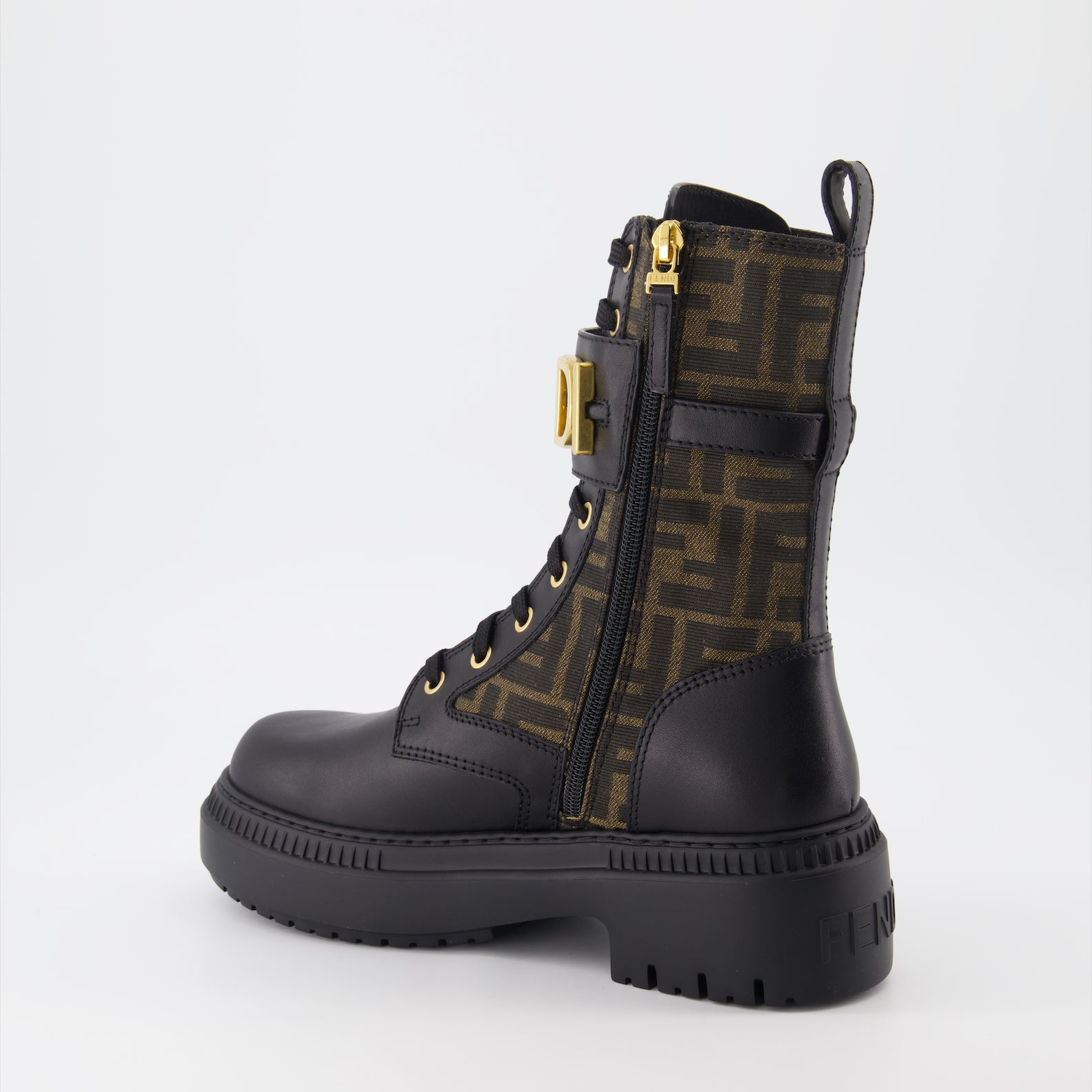 Boots Fendigraphy Boots Fendi Black Women