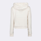 Felpe Sweat à capuche réversible Fendi Bianco Femme