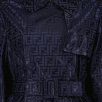 Mäntel Trench-coat FF Fendi Blau Femme