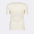 T-shirts T-shirt FF Fendi Beige Femme