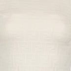 T-shirts T-shirt FF Fendi Beige Femme