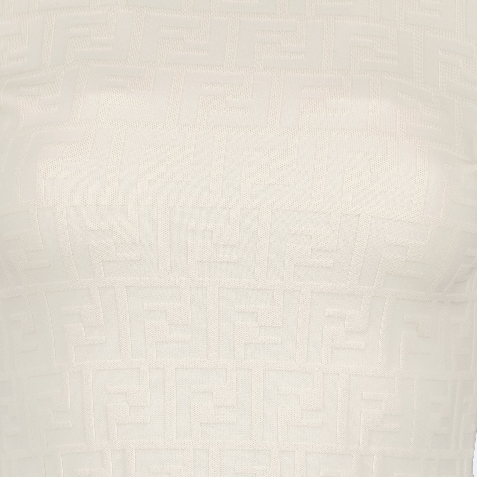 T-shirts T-shirt FF Fendi Beige Femme