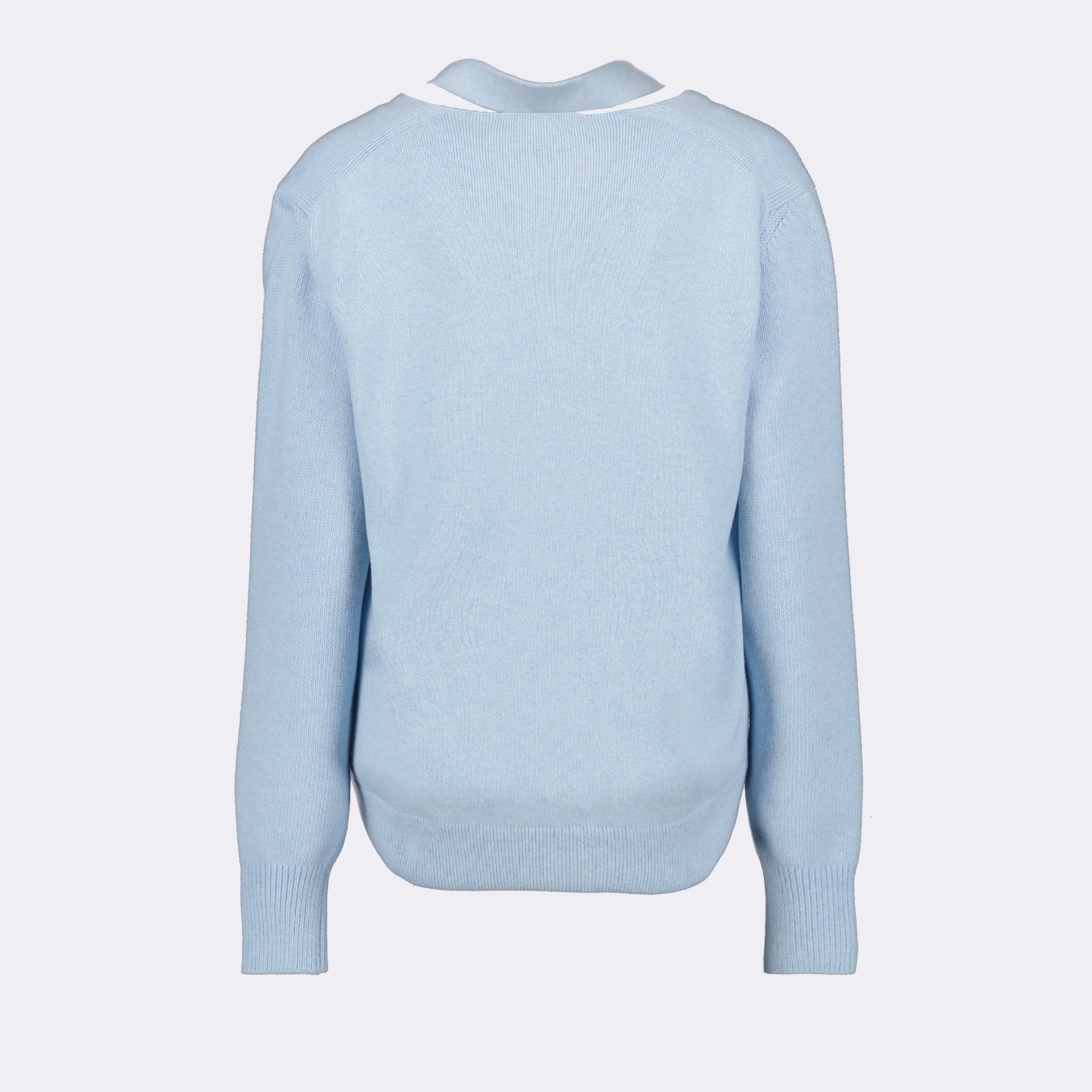 Maille Cardigan en cachemire Fendi Bleu Femme