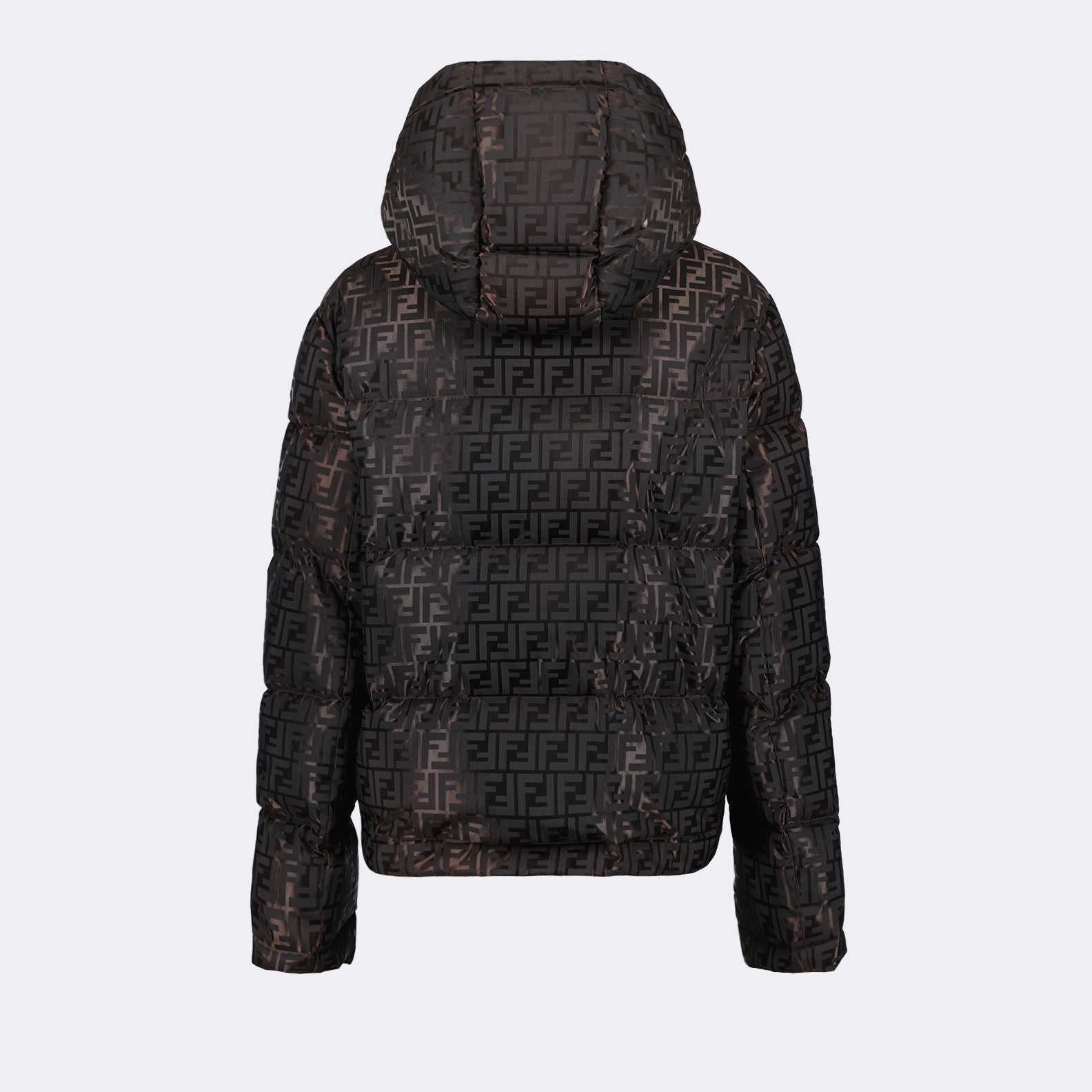 Manteaux Doudoune FF Fendi Marron Femme