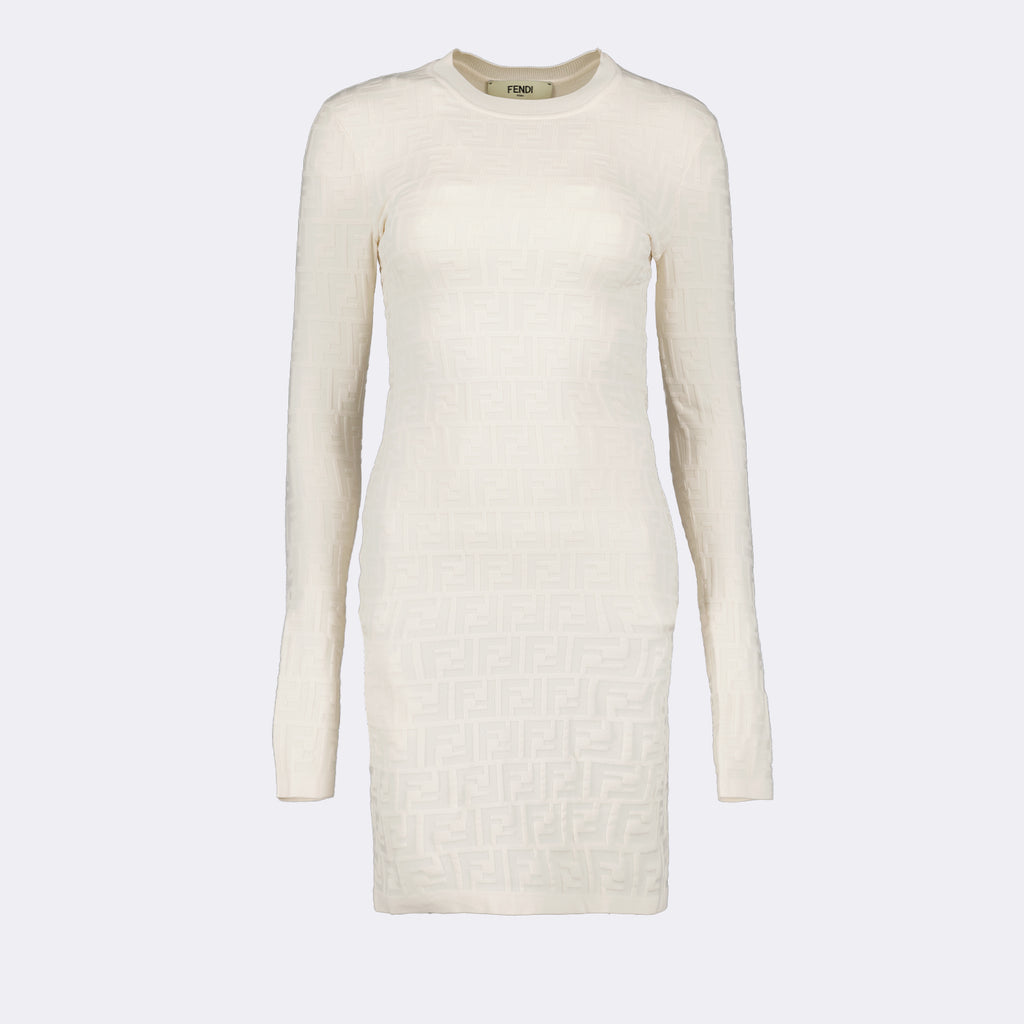 Dresses FF dress Fendi Beige Women