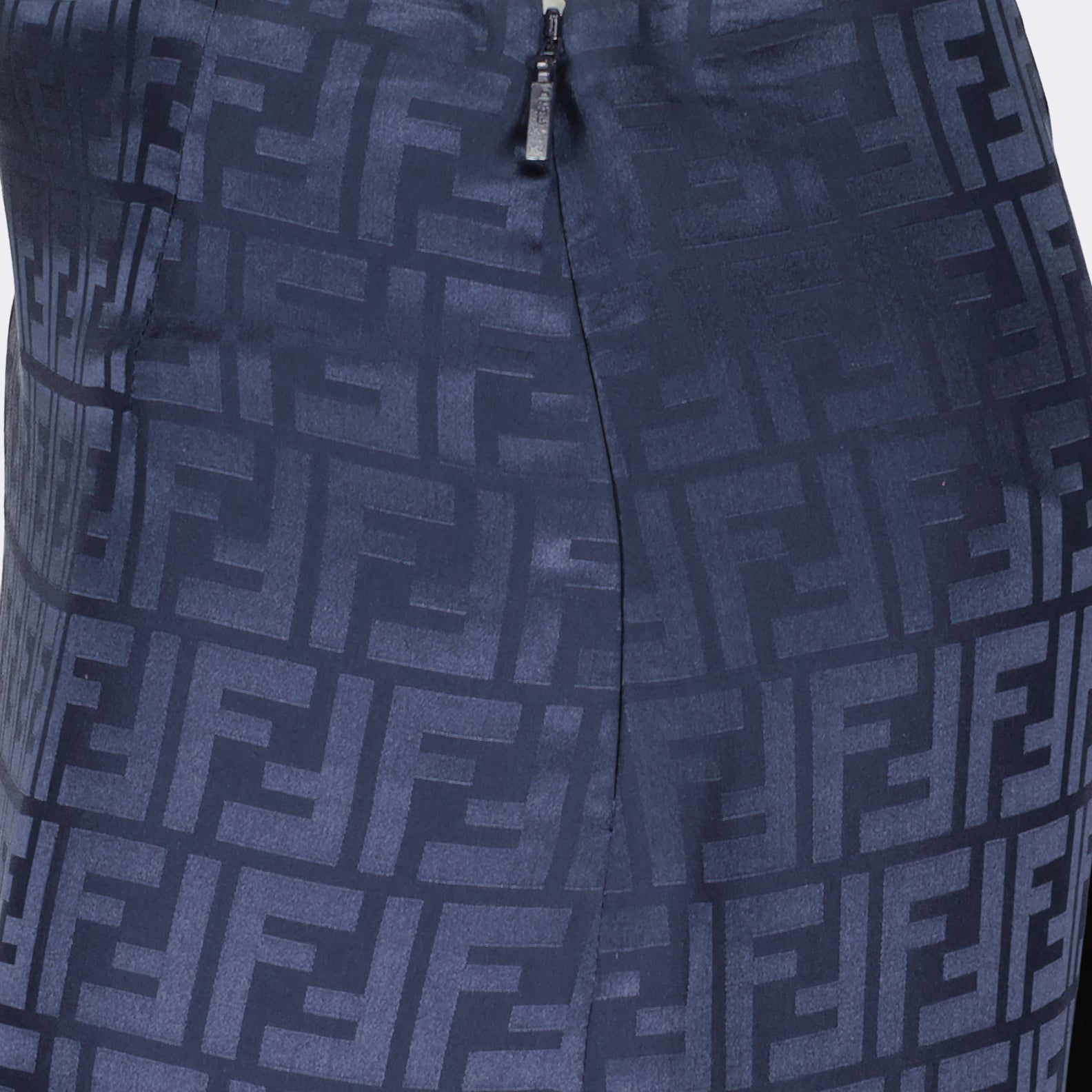 Jupes Jupe en soie Fendi Bleu Femme