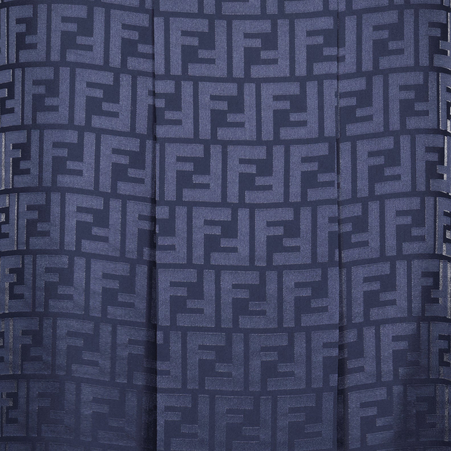 Jupes Jupe en soie Fendi Bleu Femme