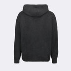Sweatshirts Sweatshirt zippé en cachemire Fendi Gris Homme