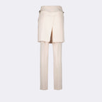 Pants Wool Pants Fendi Pink Women