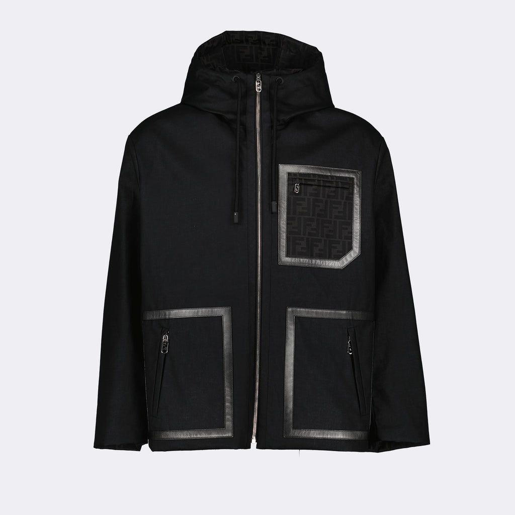 Jaquetas Blouson FF Fendi Preto Homme