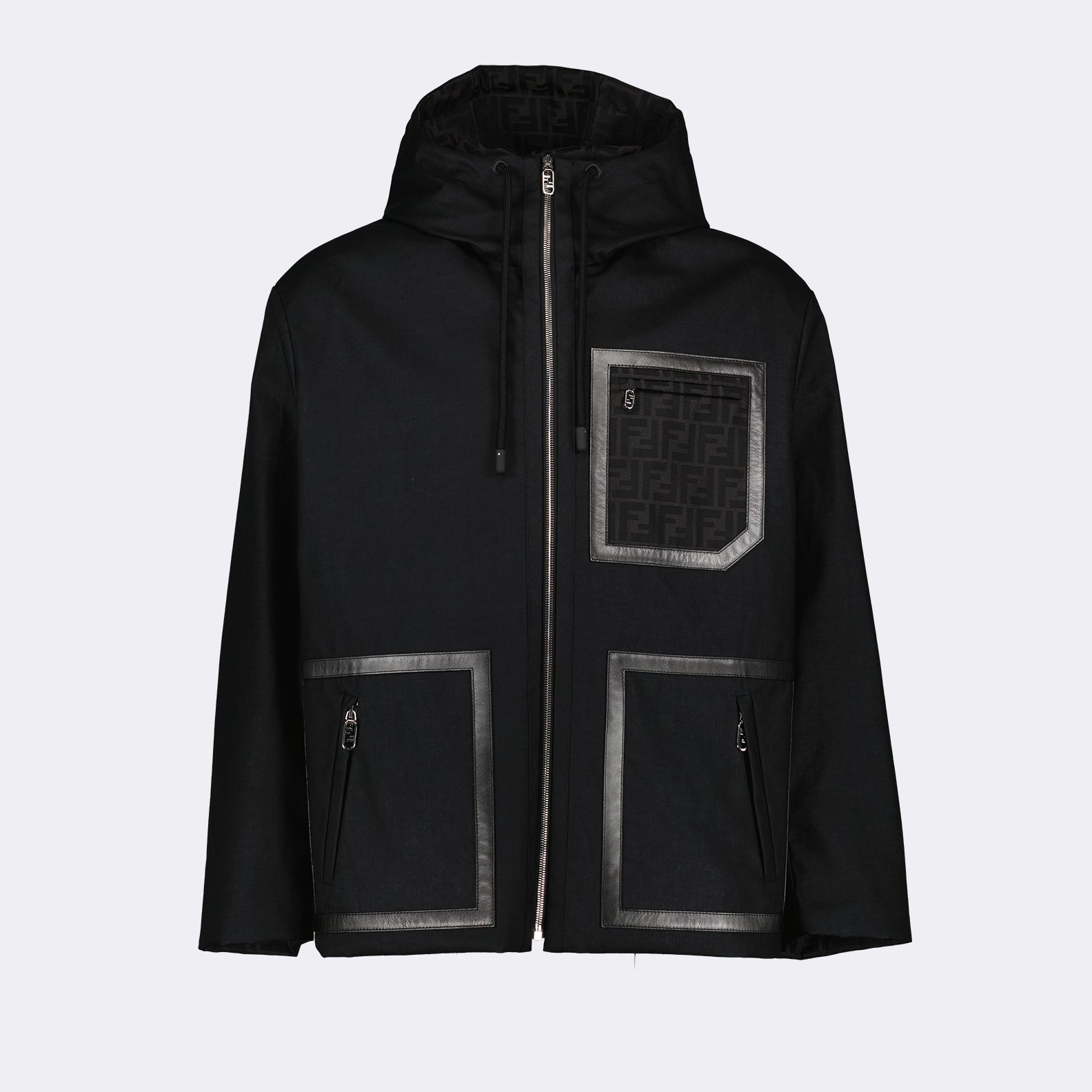 Jaquetas Blouson FF Fendi Preto Homme