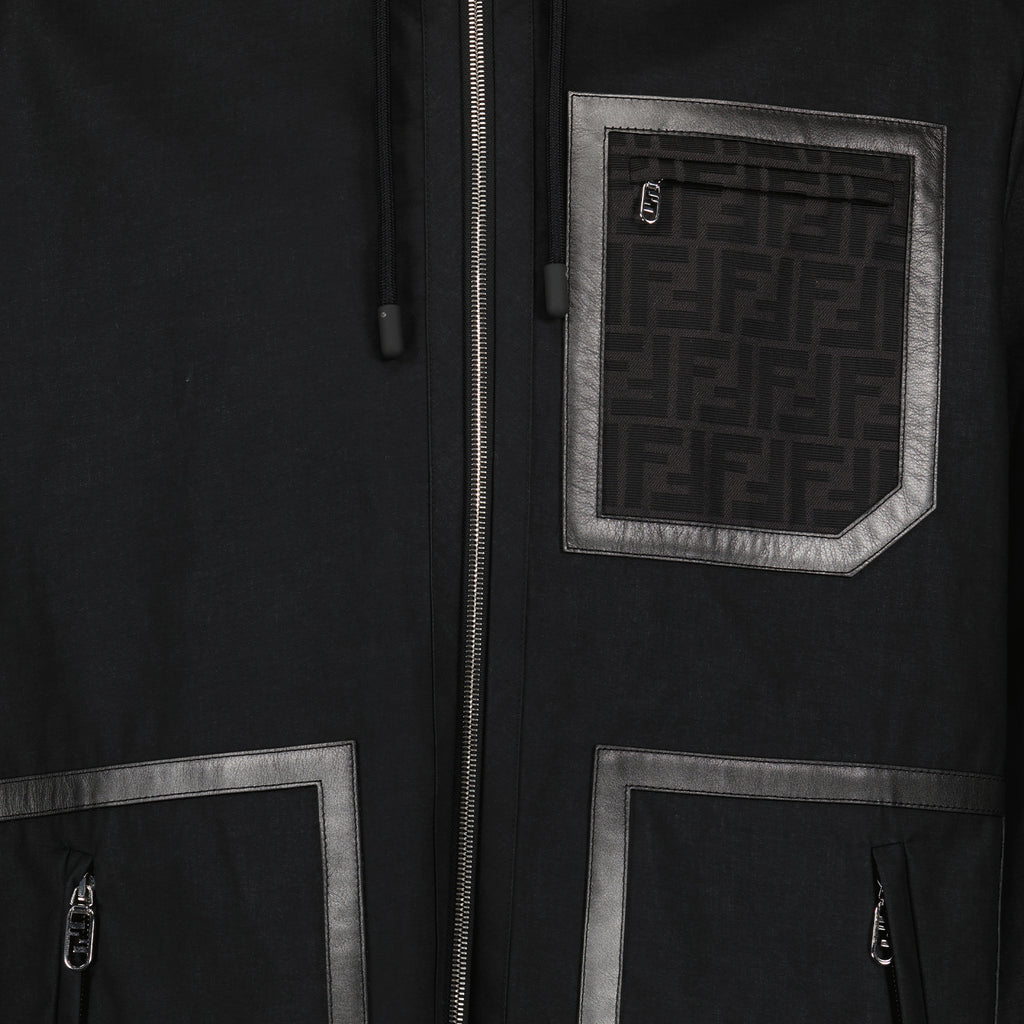 Jaquetas Blouson FF Fendi Preto Homme