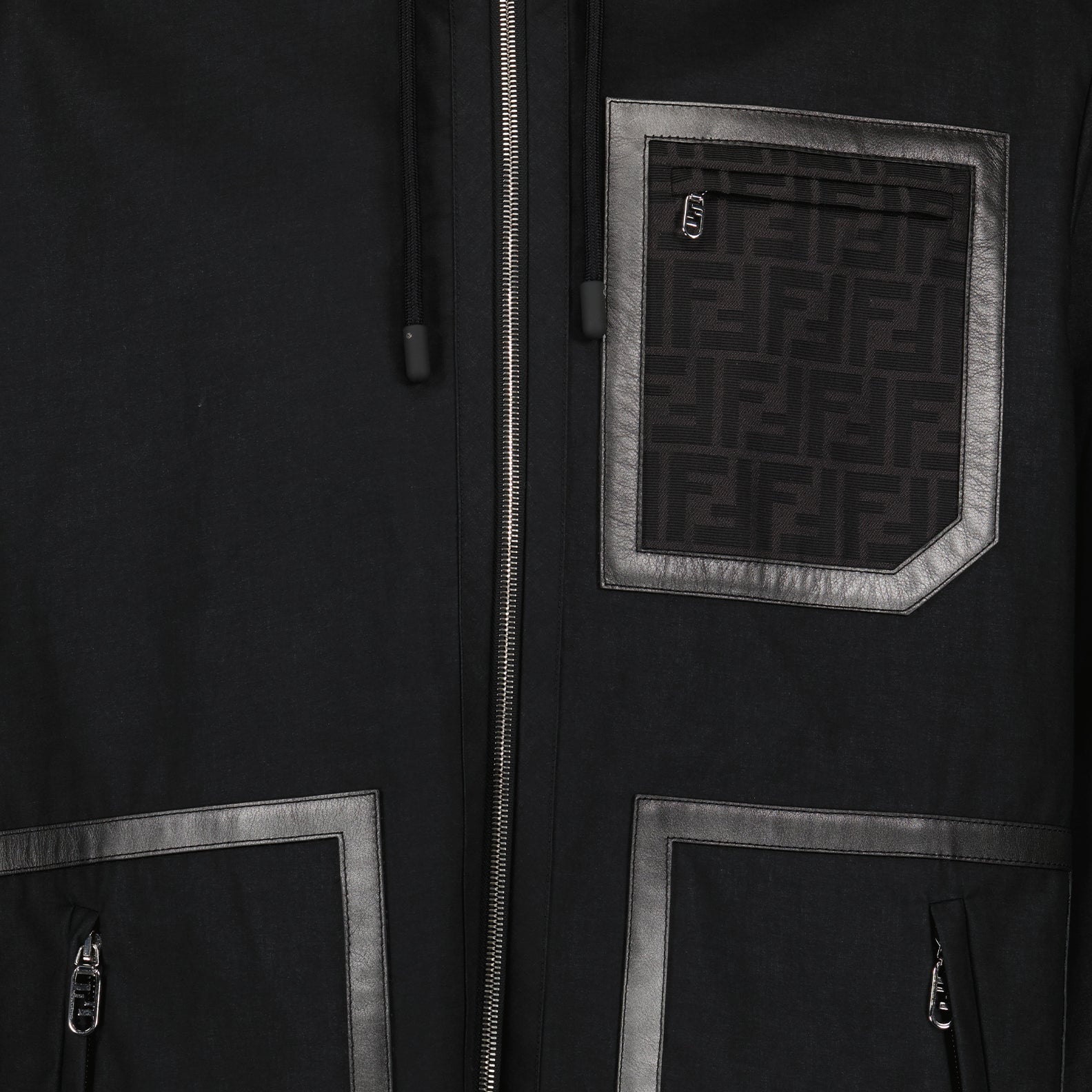 Jaquetas Blouson FF Fendi Preto Homme