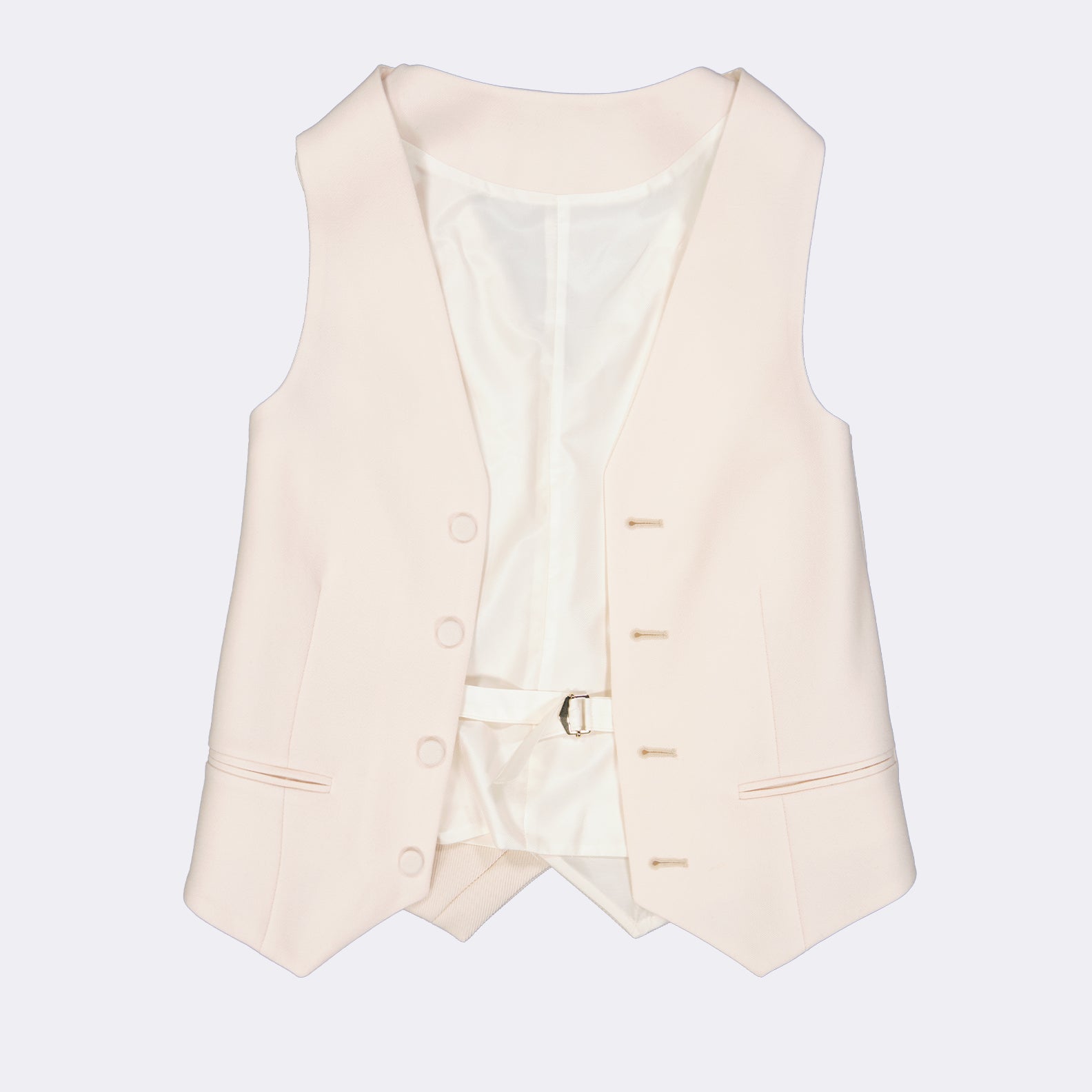 Jaquetas Colete Sem Mangas Fendi Bege Femme
