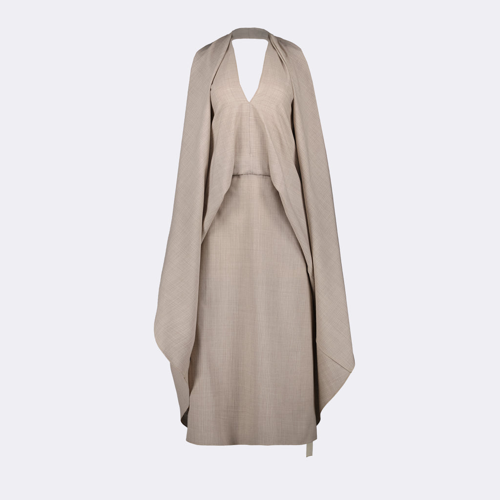 Robes Robe en laine Fendi Gris Femme