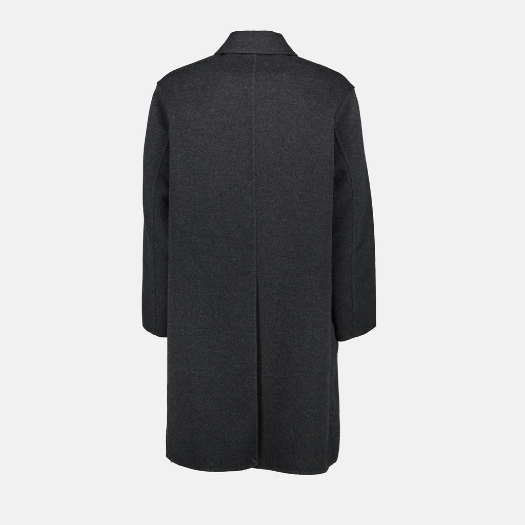 Mäntel Wollmantel Fendi Grau Homme