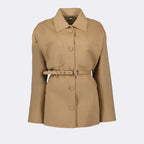 Giacche Veste Go-To Fendi Beige Femme