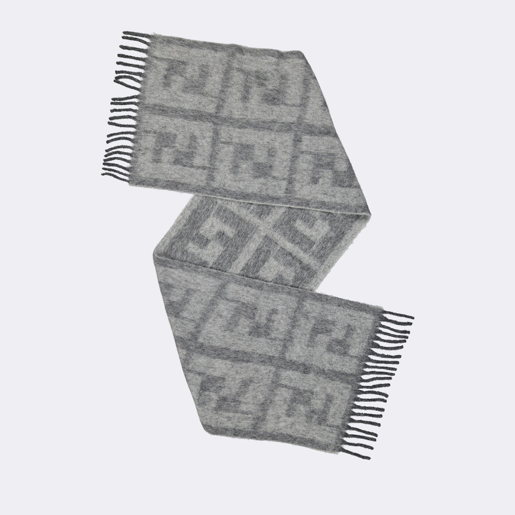 Écharpes, foulards et gants Écharpe FF Fendi Gris Homme