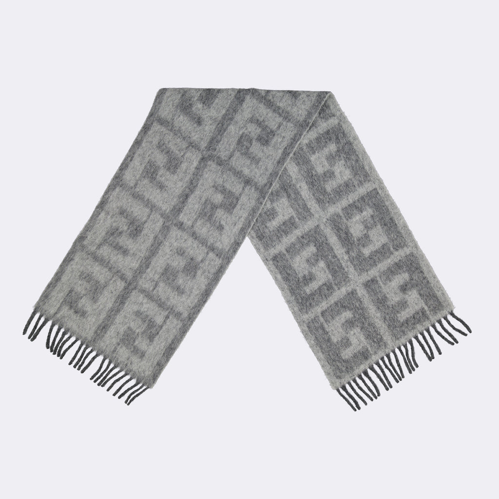 Écharpes, foulards et gants Écharpe FF Fendi Gris Homme
